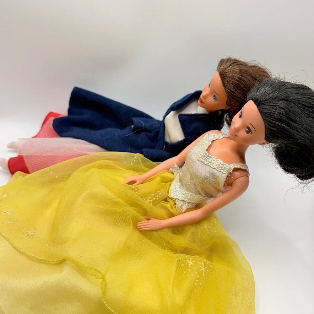 Disney Vintage Mary Poppins and Snow White Fashion Doll Lot 11.5 inch Toys 2pc